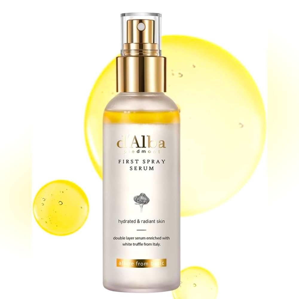 🆕💕d'Alba Italian White Truffle First Spray Serum Moisture Mist 1.69oz - K Beauty